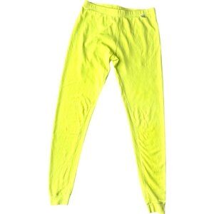 Helly Hansen dry pant leggings womens in Bright Yellow - Size L